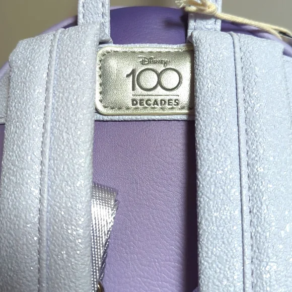 NWT Loungefly Disney's 100th Cinderella Lenticular Mini Backpack Bag - Picture 8 of 8